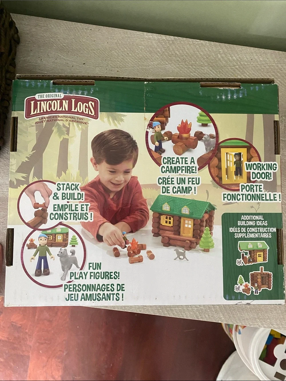 Lincoln Logs On The Trail set